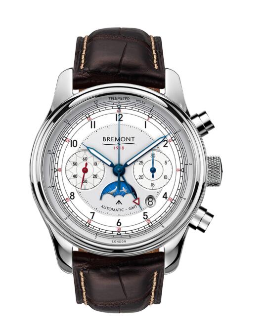 Best Bremont Time Capsule Limited Edition 1918 White Gold White Dial Replica Watch